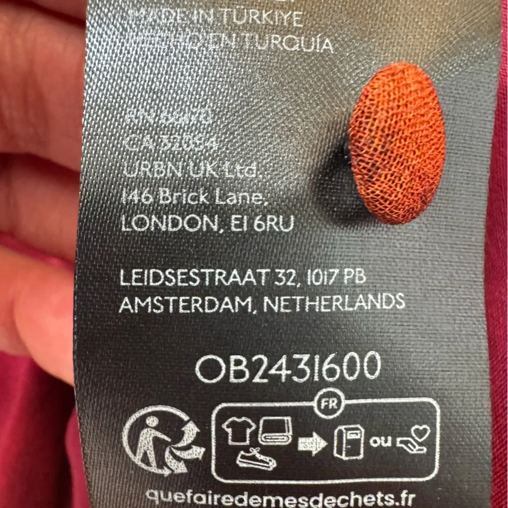 Anthropologie BHLDN Flutter-Sleeve Plunging Maxi Dress NWT 2 - Picture 5 of 9